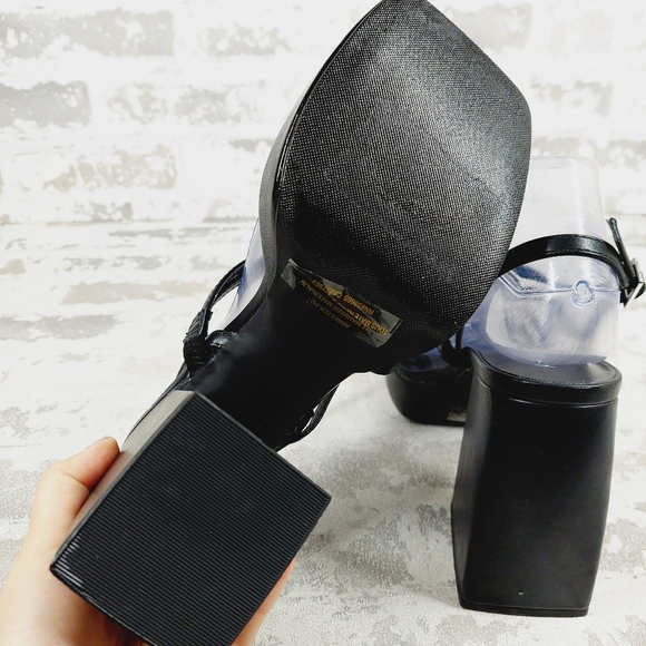 New ABOUND Nester Strappy Platform Sandal In Black X49 - Picture 9 of 13